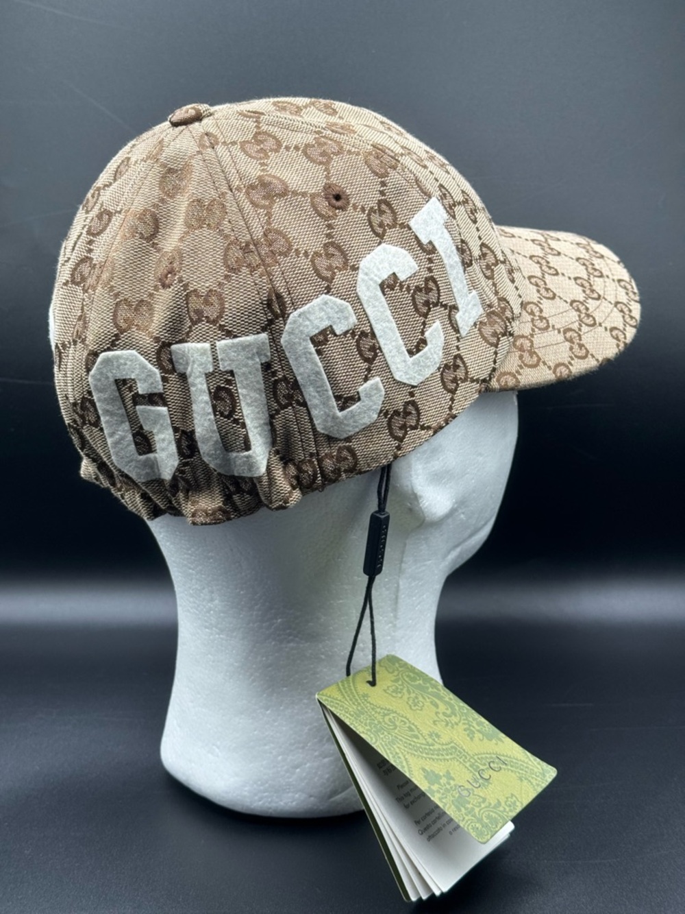 Varsity Cap Gucci Logo